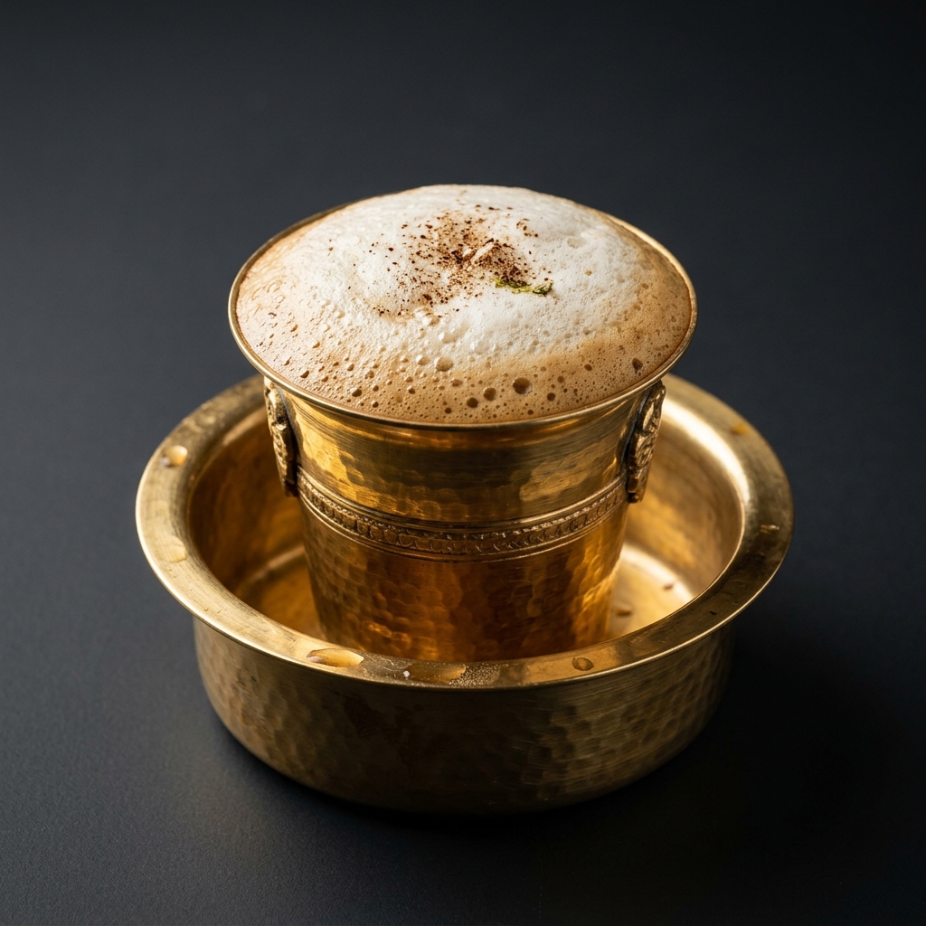 South Indian South Indian Style Coffee froth