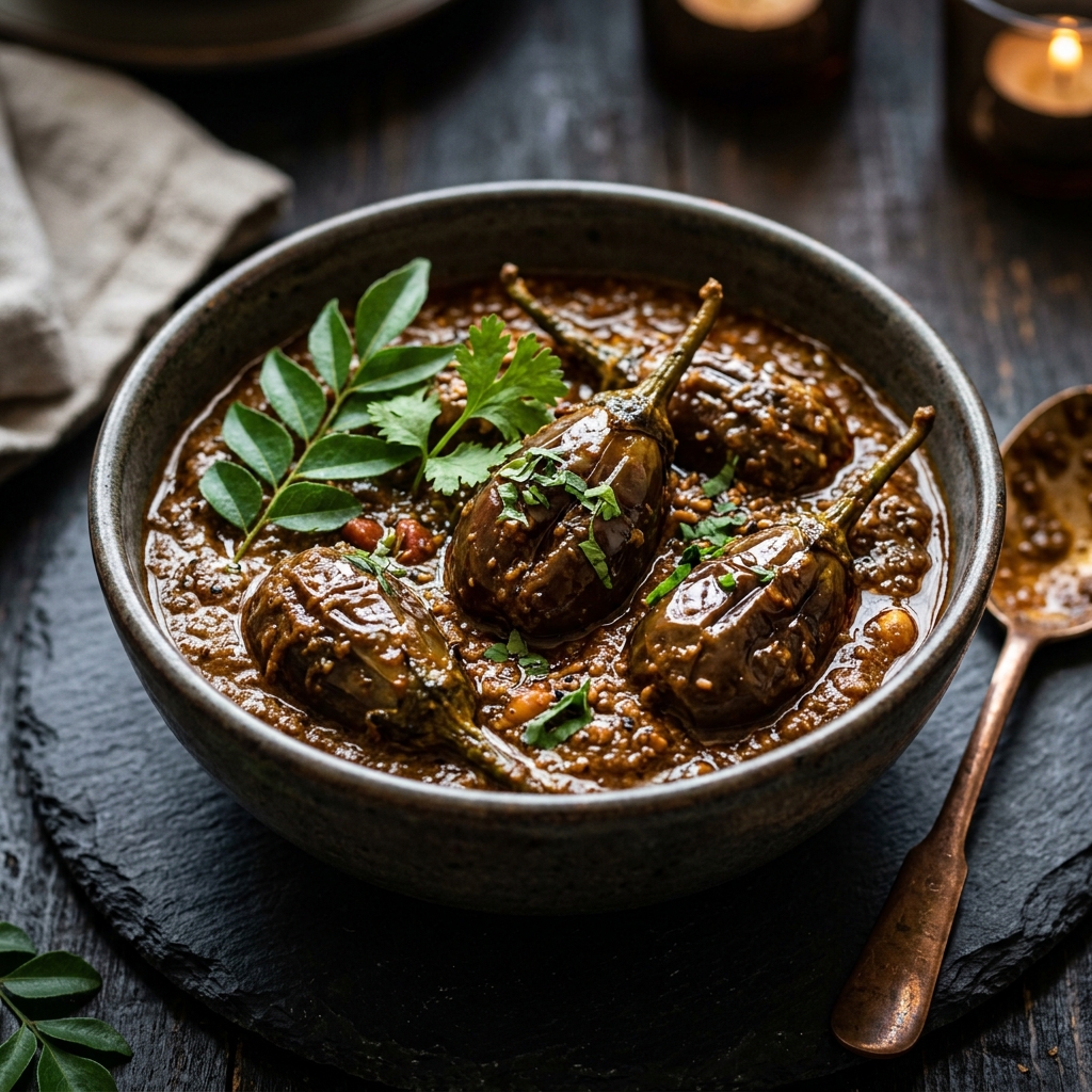 Bagara baingan / Gutti vankaya